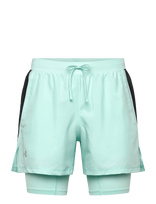 Under Armour - Ua Launch 5'' 2-In-1 Shorts - Sportiniai šortai - Mėlyna