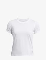 Under Armour - Ua Launch Shortsleeve - Marškinėliai trumpomis rankovėmis - Balta