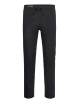 Jack & Jones - Jpstkane Summer Linen Blend Jogger Sn - Laisvalaiko marškiniai - Juoda