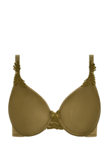 CHANTELLE - Hedona Covering Molded Bra - Pilnai dengianti liemenėlė - Chaki spalva