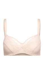 CHANTELLE - Floral Touch Very Covering Underwired Bra - Pilnai dengianti liemenėlė - Smėlio