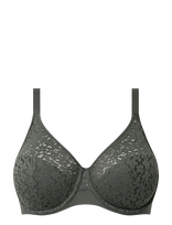 CHANTELLE - Norah Covering Molded Bra - Pilnai dengianti liemenėlė - Chaki spalva