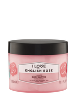 I LOVE - I Love Signature Indulgent Body Butter English Rose 330Ml - Kūno sviestas - Nude