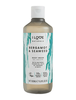 I LOVE - I Love Naturals Body Wash Bergamot & Seaweed 500Ml - Voniai ir dušui - Nude