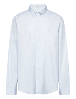 Gant - Slim Pinpoint Oxford Shirt - Laisvalaiko marškiniai - Mėlyna