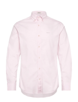 Gant - Reg Pinpoint Oxford Shirt - Laisvalaiko marškiniai - Rožinė