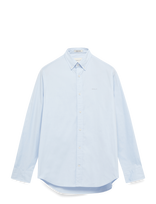 Gant - Reg Pinpoint Oxford Shirt - Laisvalaiko marškiniai - Mėlyna