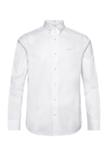 Gant - Reg Pinpoint Oxford Shirt - Laisvalaiko marškiniai - Balta