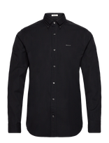 Gant - Reg Pinpoint Oxford Shirt - Laisvalaiko marškiniai - Juoda
