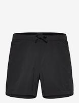 Norrøna - Senja Flex1 5" Shorts M's - Sportiniai šortai - Juoda