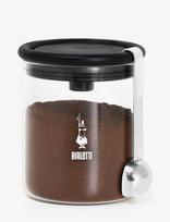 Bialetti - Glass Coffee Jar W/Moka Top - Virtuvės stiklainis - Nude