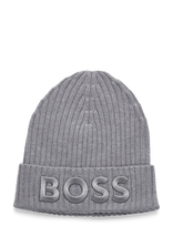 BOSS - Lara_Hat - Kepurė - Pilka
