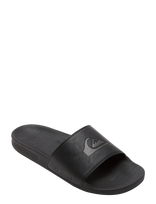 Quiksilver - Rivi Nubuck Slide - Baseino šlepetės - Juoda