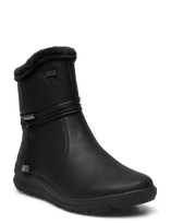 Rieker - Rieker Ladies Mid Height Boots Z0070-00 Black - Žieminiai batai - Juoda