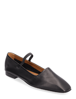 ATP Atelier - Petina Black Nappa - Balerinos bateliai - Juoda