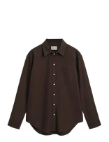 Gant - Rel Classic Poplin Shirt - Marškinėliai ilgomis rankovėmis - Ruda