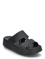 Crocs - Getaway Platform H-Strap - Plokščiapadės basutės - Juoda
