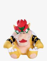 Super Mario - Simba Toys Suma Bowser Plush, 27Cm - Pliušinis žaislas - Marga / raštuota