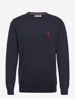 U.S. Polo Assn. - Uspa Knit Adair Men - Apvalios apykaklės megztinis - Tamsiai mėlyna