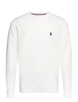 U.S. Polo Assn. - Uspa Knit Adair Men - Apvalios apykaklės megztinis - Balta