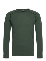 Helly Hansen - Hh Durawool Crew Ls - Sportiniai marškinėliai - Žalia