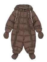 Mikk-line - Puff Baby Suit W Acc Rec. - Slidinėjimo kombinezonai ir komplektai - Ruda