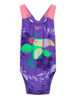 Speedo - Girls Digital Printed Swimsuit - Sportinis maudymosi kostiumėlis - Violetinė