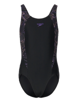 Speedo - Girls Hyperboom Splice Muscleback - Maudymosi kostiumėlis - Juoda