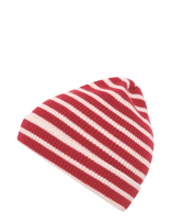 Mp Denmark - Bergen Striped Beanie - Kepurė - Raudona