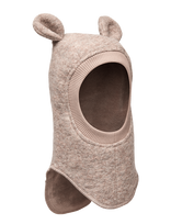 Huttelihut - Balaclava Ears Wool - Balaklava - Smėlio