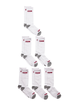 Levi's - Levi's® Core Crew Length Socks 6-Pack - Kojinės - Balta
