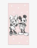 Mickey Mouse - Towel Mickey 1348 - 70X140 Cm - Rankšluostis - Marga / raštuota