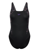 Speedo - Womens Hyperboom Splice Muscleback - Maudymosi kostiumėlis - Juoda