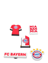 Crocs - Bayern Fc 5Pck - Batų aksesuarai - Marga / raštuota