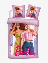 Barbie - Bed Linen Barbie 054 - 140X200, 60X63 Cm - Patalynės komplektas - Marga / raštuota
