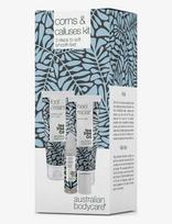 Australian Bodycare - Corns & Calluses Kit - 3 Steps To Soft Smooth Feet - Pėdų kremas - Nude