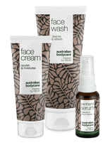 Australian Bodycare - Redness Relief Kit - Gentle & Soothing Face Care - Odos priežiūros rinkinys - Nude