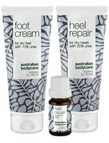 Australian Bodycare - Feet & Nails Kit - 3 Step Foot Care - Vonios ir kūno priežiūros rinkiniai - Nude