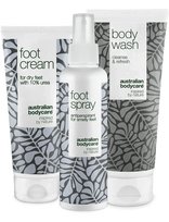 Australian Bodycare - 3 Step Foot Care - Refreshing & Moisturing Foot Care - Pėdų kremas - Nude