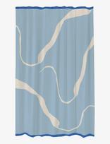 Mette Ditmer - Nova Arte Shower Curtain - Dušo užuolaidos - Mėlyna