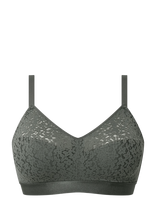 CHANTELLE - Norah Wirefree Support Bra - Liemenėlė be lankelių - Chaki spalva