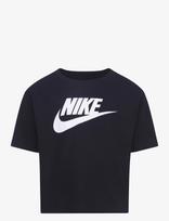 Nike - Nike Club Boxy Tee - Marškinėliai trumpomis rankovėmis - Juoda