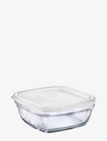 Duralex - Freshbox Square With Lid - Maisto laikymo dėžutė - Nude