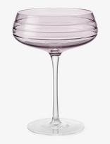 LOUISE ROE - Champagne Coupe Triple Cut - Šampano taurės - Rožinė