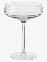LOUISE ROE - Champagne Coupe Triple Cut - Šampano taurės - Nude