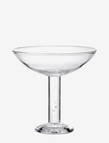 LOUISE ROE - Bubble Glass, Champagne Coupe, Plain Top - Šampano taurės - Nude