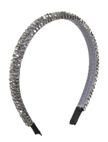 Pipol's Bazaar - Strass Diadema - Plaukų juosta - Sidabro