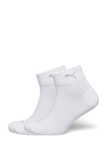 PUMA - Puma Women Quarter 2P - Futbolo kojinės iki kulkšnių - Balta