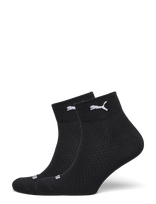PUMA - Puma Women Quarter 2P - Futbolo kojinės iki kulkšnių - Juoda
