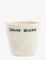 Anna + Nina - Drama Queen Espresso Cup - Espreso puodelis - Kreminė spalva